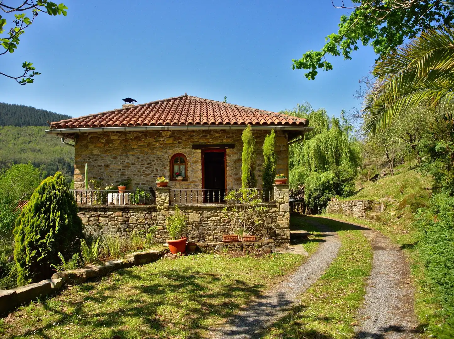 Vista exterior de Casa o xalet en venda en Orozko amb Terrassa i Moblat
