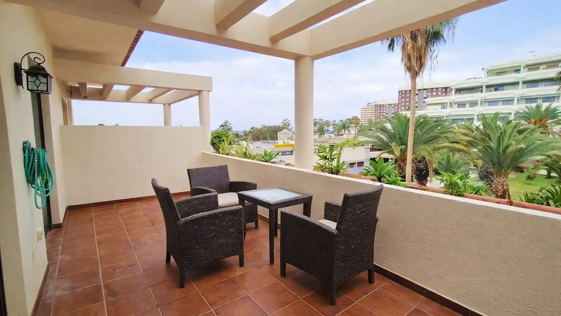 Terraza de Piso en venta en Puerto de la Cruz con Calefacción, Terraza y Amueblado