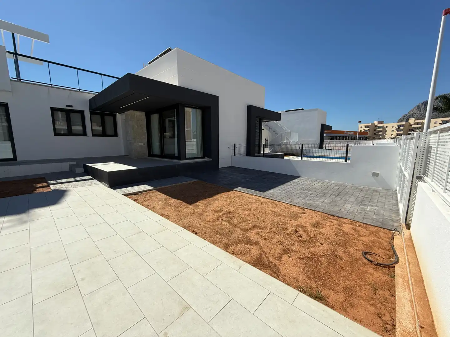 Terrassa de Casa o xalet en venda en Dénia amb Aire condicionat, Calefacció i Jardí privat