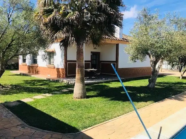 Jardí de Casa o xalet de lloguer en Chiclana de la Frontera amb Calefacció, Jardí privat i Terrassa