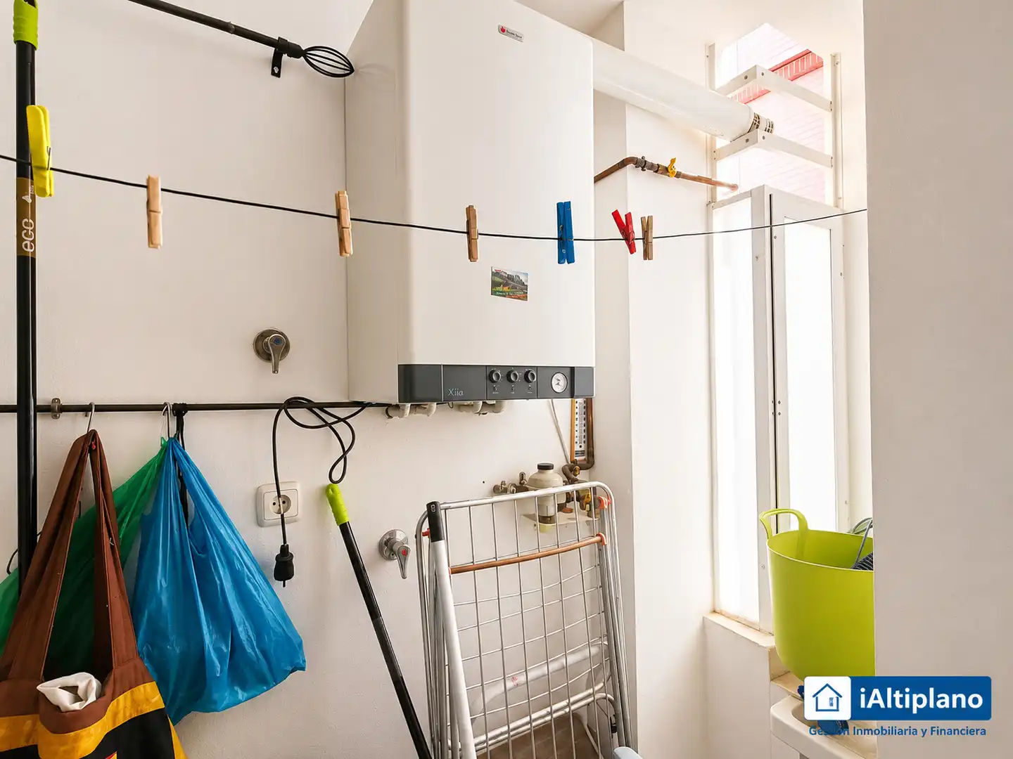 Terrasse von Wohnung zum Verkauf in Baza mit Heizung, Möbliert und Ofen