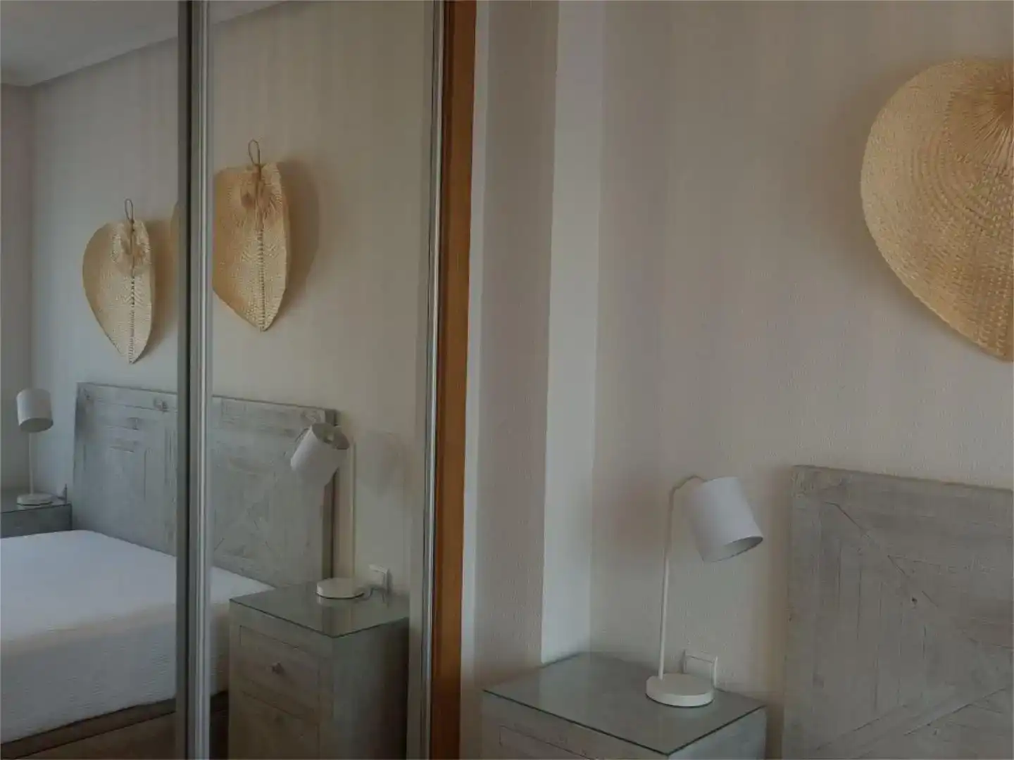 Schlafzimmer von Wohnung zur Miete in  Madrid Capital mit Klimaanlage, Schwimmbad und Balkon