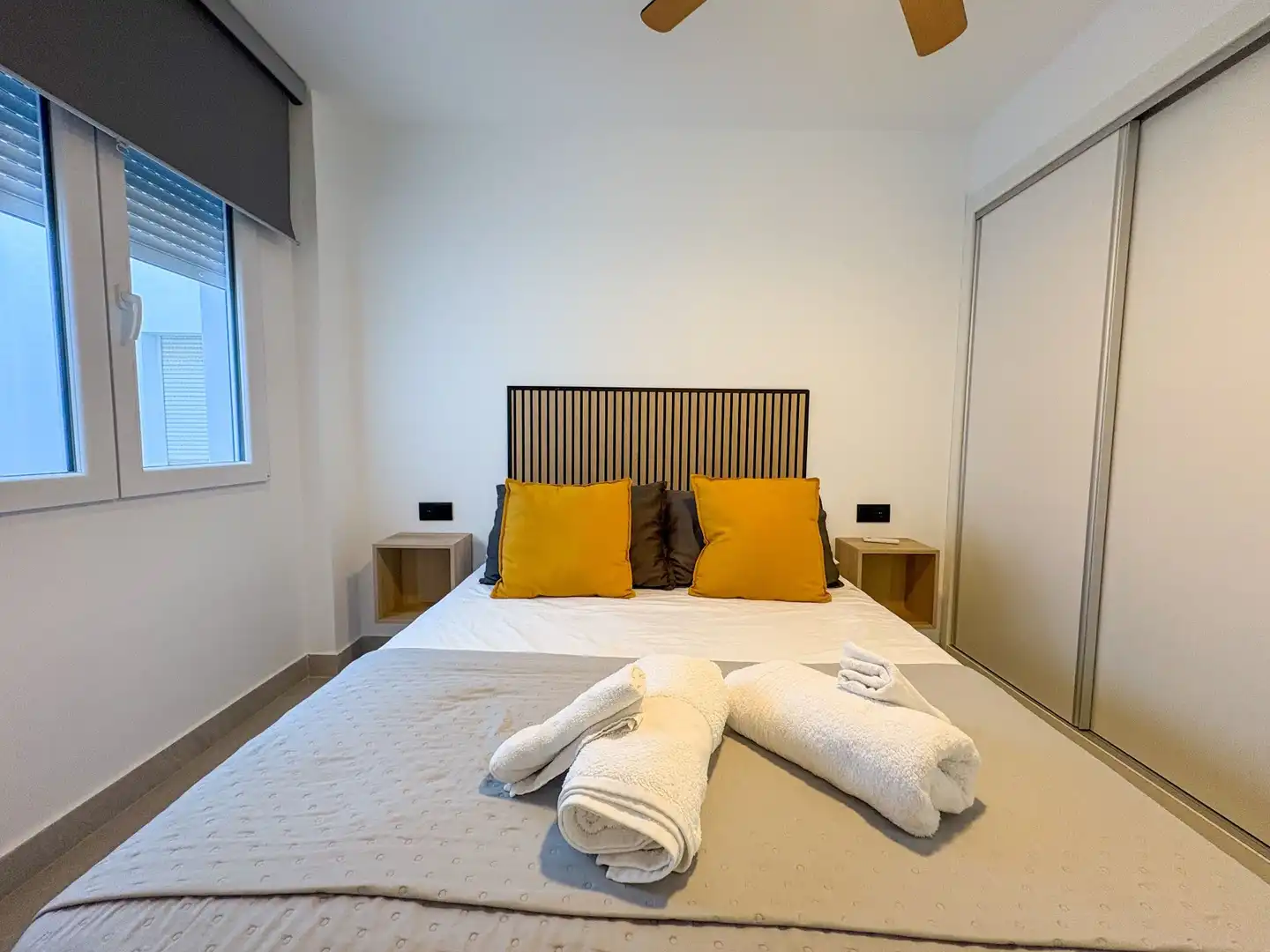 Schlafzimmer von Wohnung zum Verkauf in Torrevieja mit Klimaanlage, Heizung und Terrasse