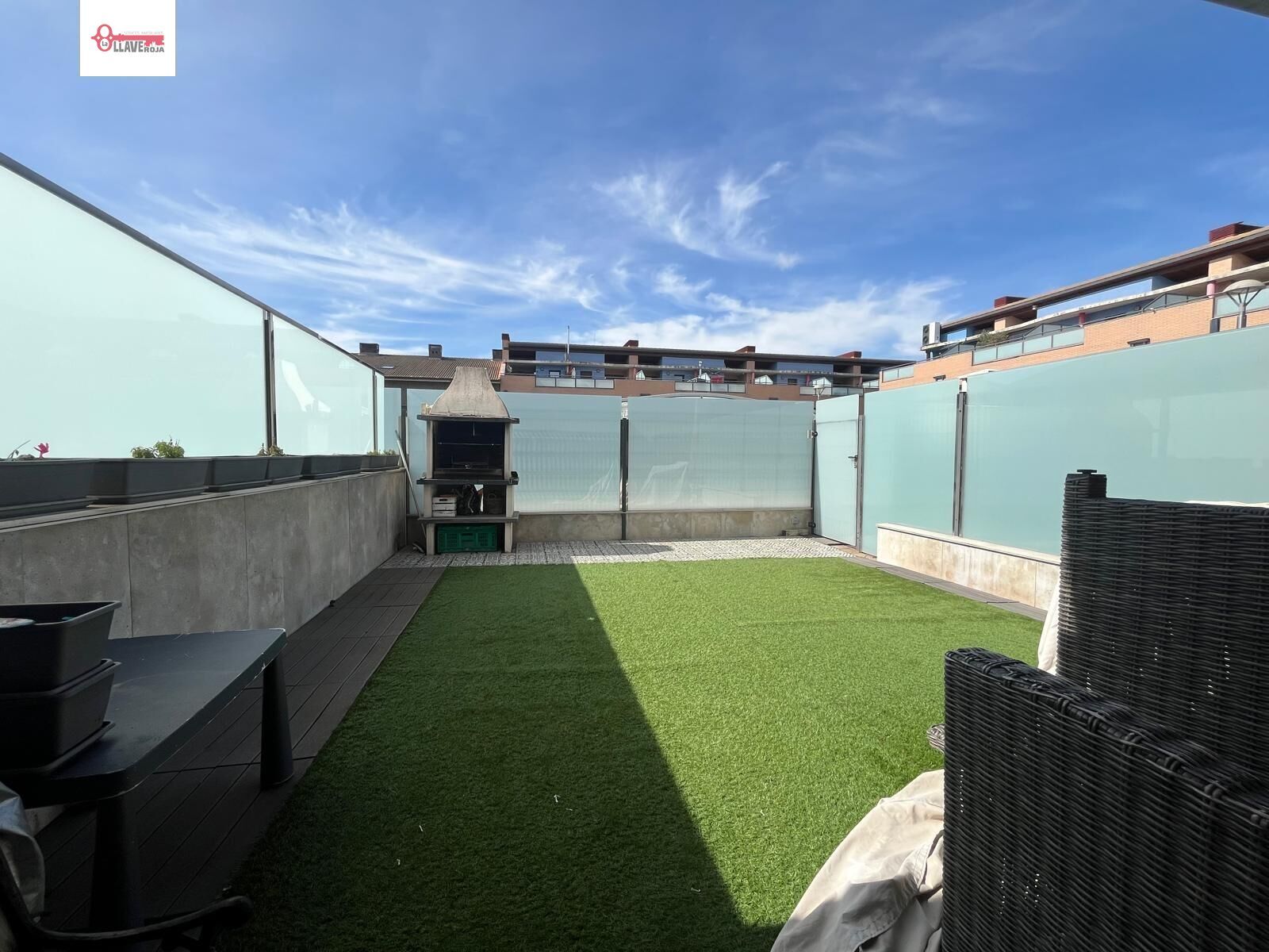 Terrassa de Casa adosada en venda en Burgos Capital amb Jardí privat, Terrassa i Traster