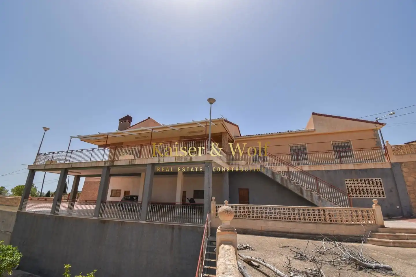 Vista exterior de Casa o chalet en venta en Crevillent con Aire acondicionado, Jardín privado y Terraza