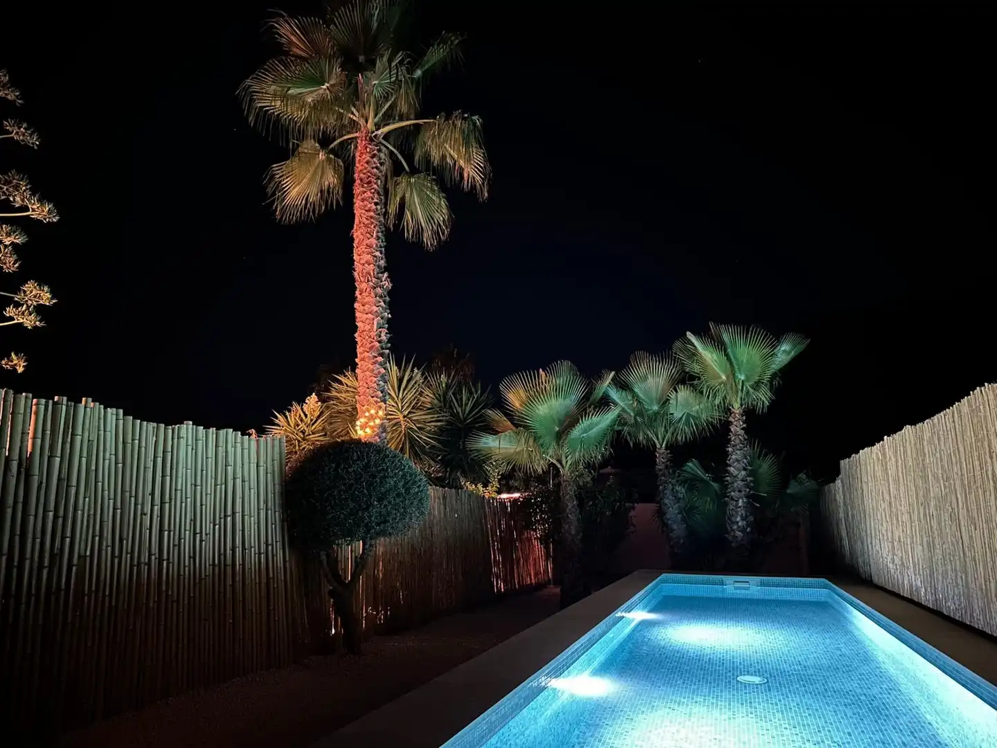 Piscina de Casa adosada de alquiler en Andratx con Aire acondicionado, Jardín privado y Terraza
