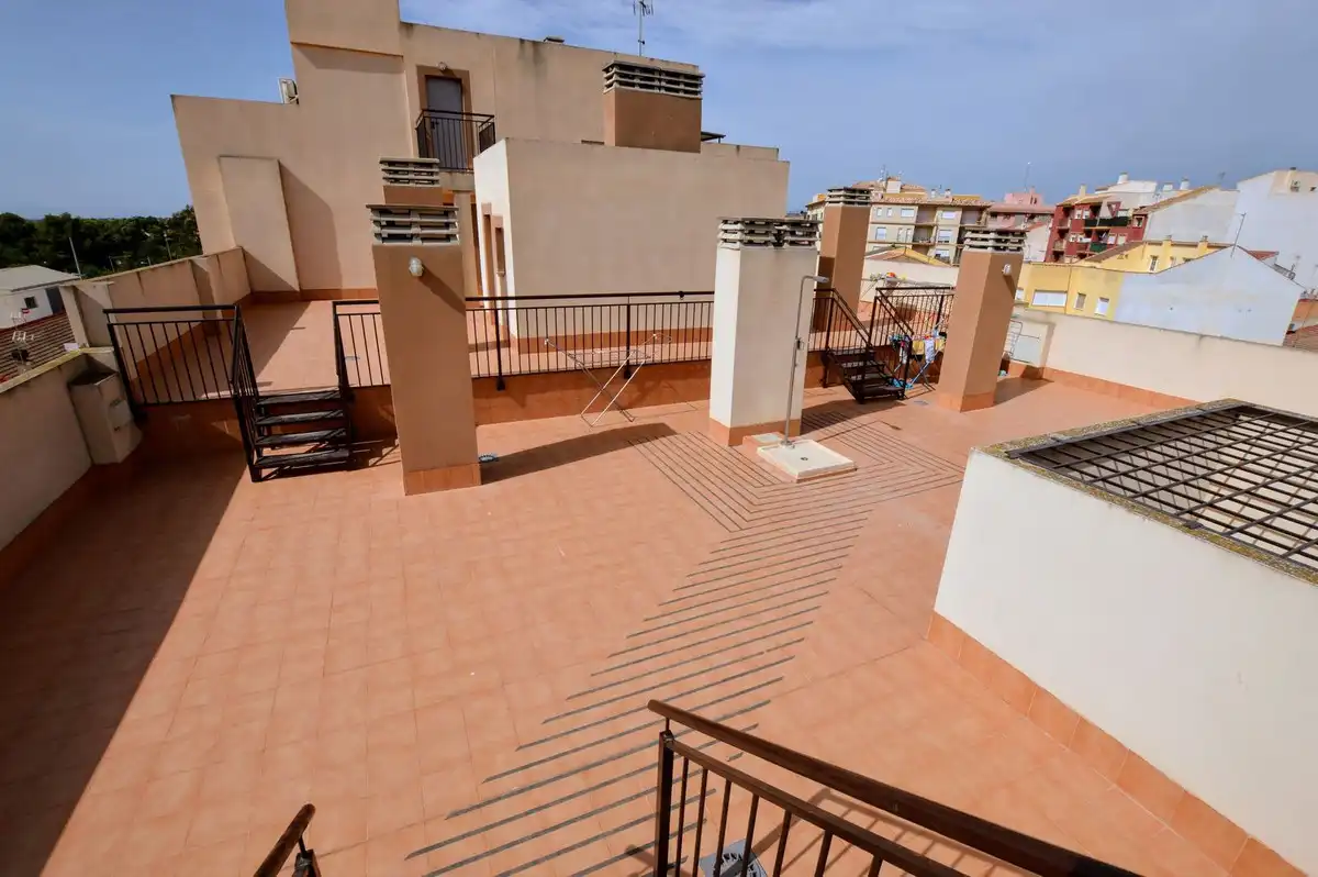 Terraza de Apartamento en venta en Murcia con Aire acondicionado, Trastero y Piscina comunitaria