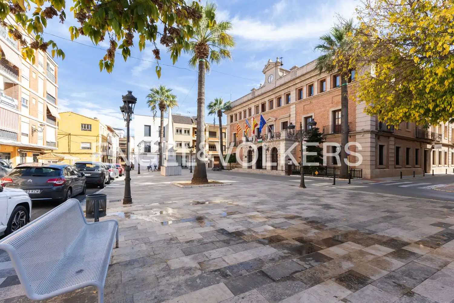 Exterior view of Houses for sale in Villanueva de Castellón  with Heating and Private garden