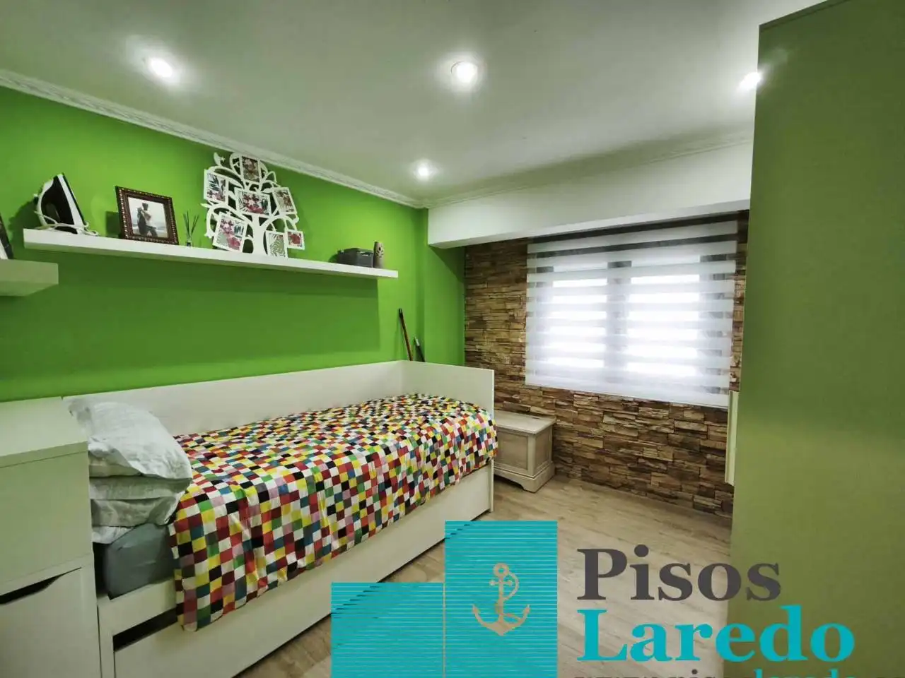 Bedroom of Flat for sale in Limpias  with Heating, Parquet flooring and Furnished