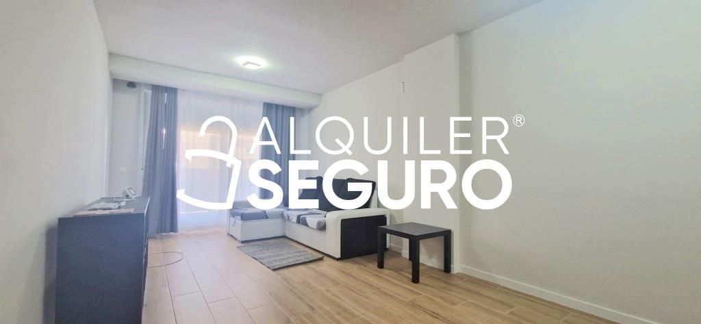 Sala d'estar de Pis de lloguer en  Madrid Capital amb Calefacció, Terrassa i Piscina