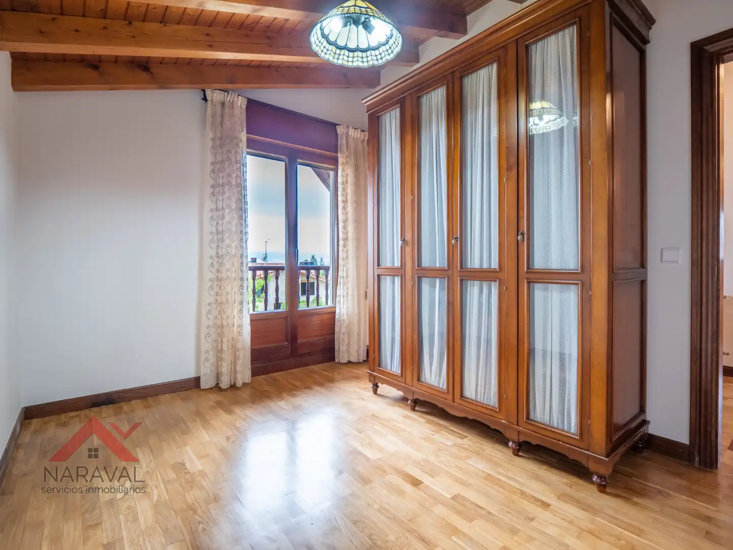 Dormitori de Casa o xalet en venda en Zigoitia amb Calefacció, Jardí privat i Parquet