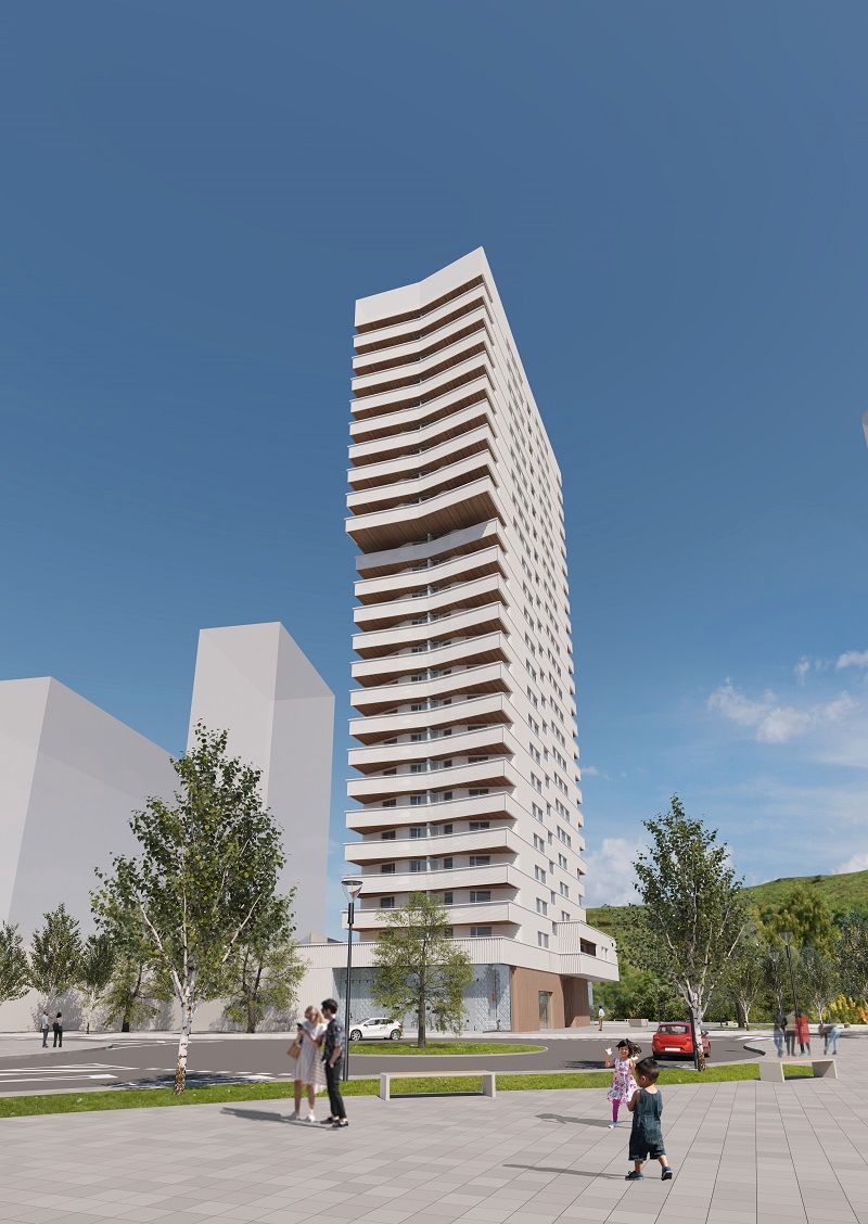 Exterior view of Flat for sale in Bilbao   with Terrace