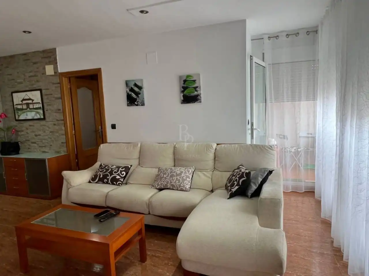 Living room of Flat for rent in Vinaròs  with Air Conditioner, Heating and Terrace