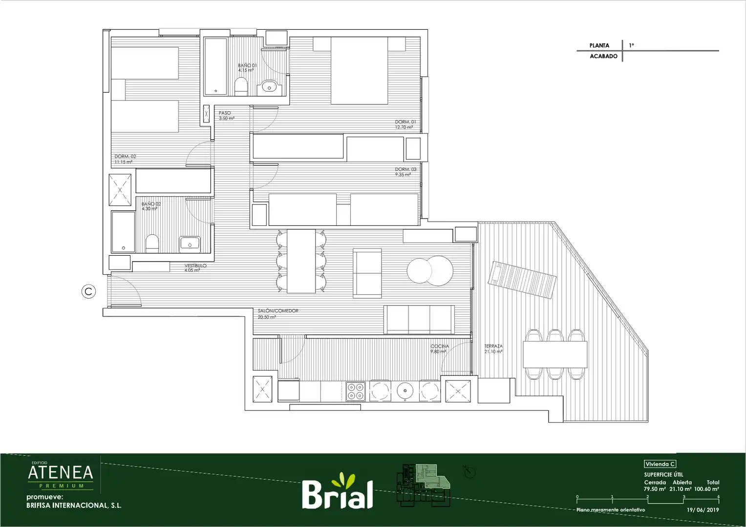 Piso en venta en Vinaròs con Aire acondicionado, Calefacción y Terraza