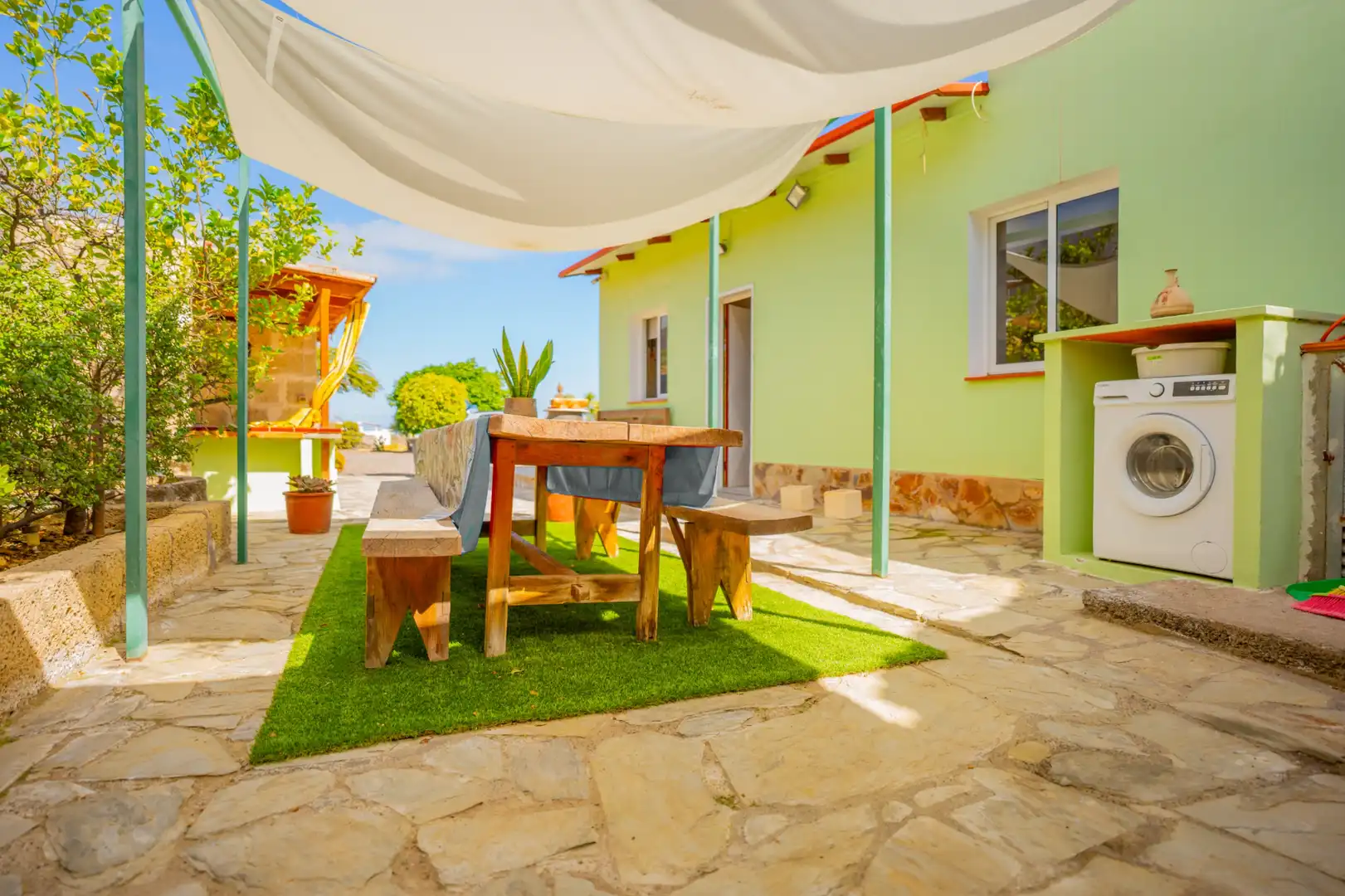Terrace of Country homes for rent in Güímar