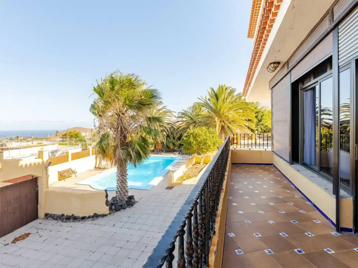 Terrace of Houses for rent in Güímar  with Private garden, Parquet flooring and Swimming Pool