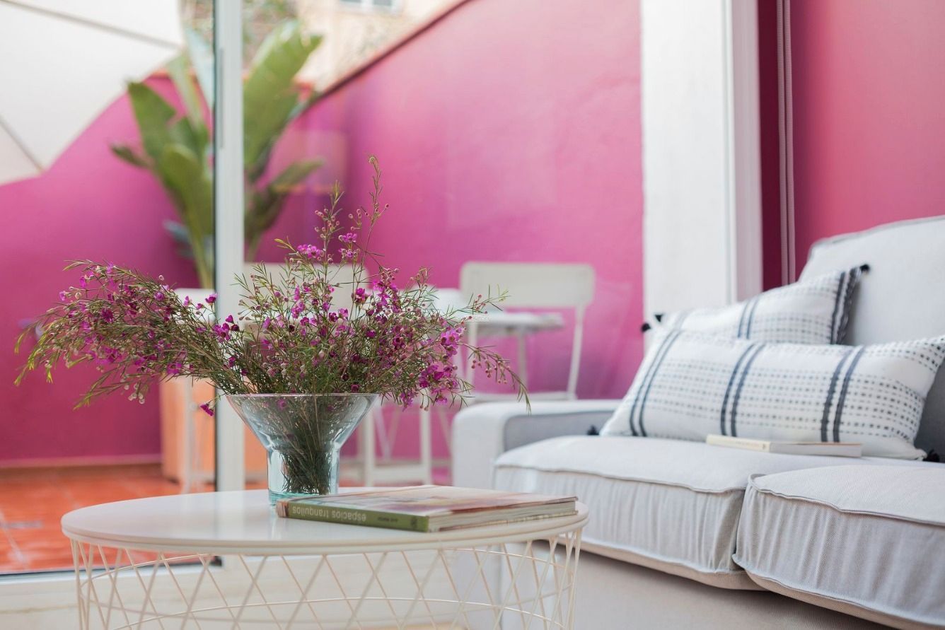 Terrace of Flat to rent in  Barcelona Capital  with Air Conditioner, Heating and Parquet flooring