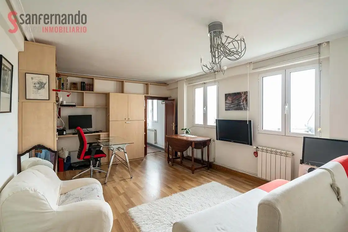 Sala de estar de Piso en venta en Santander con Calefacción