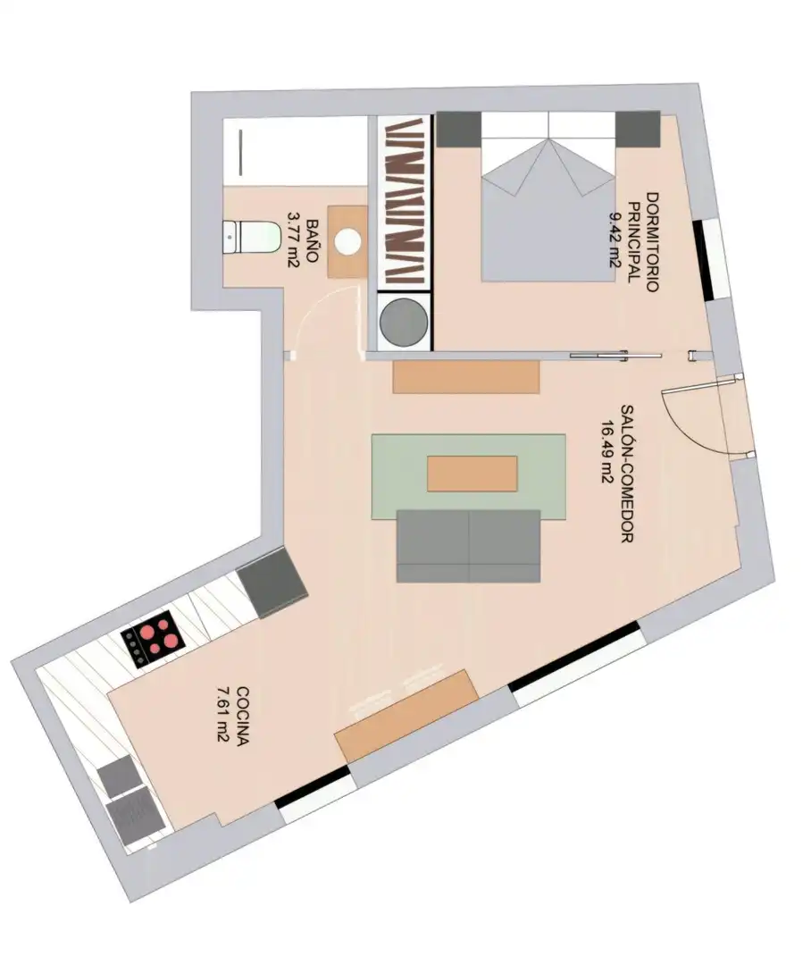 Flat with lift for sale in Ubrique