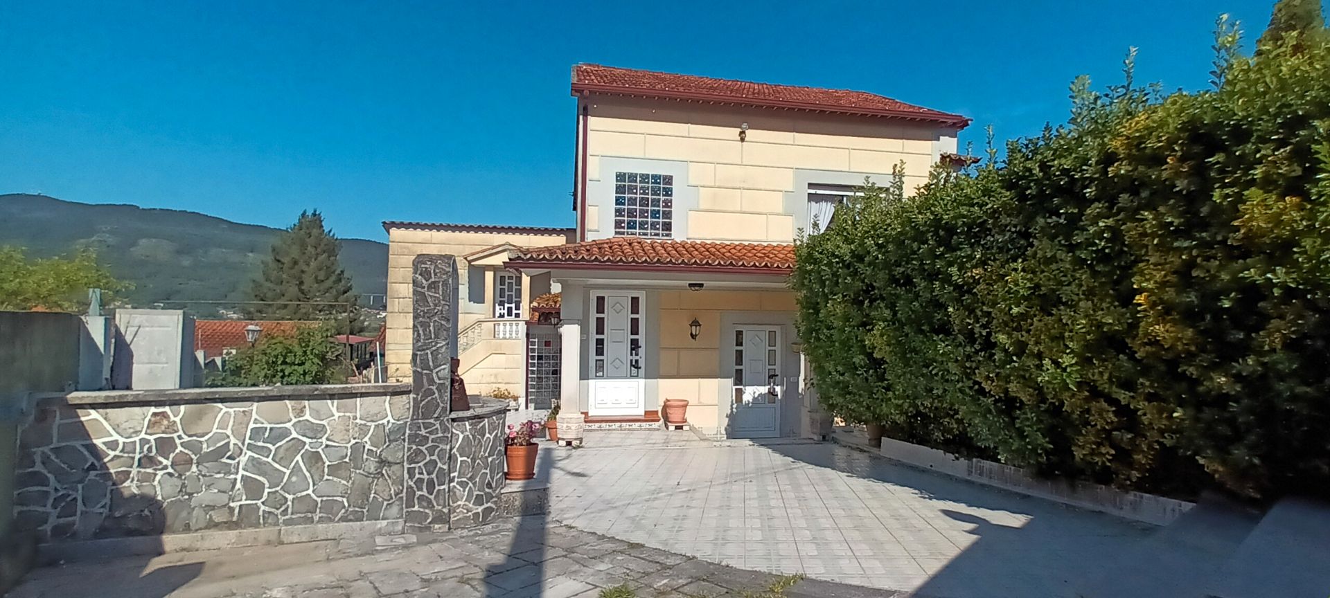 Exterior view of House or chalet for sale in Moaña  with Private garden, Terrace and Storage room