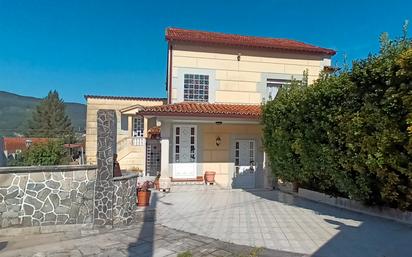 Exterior view of House or chalet for sale in Moaña  with Private garden, Terrace and Storage room