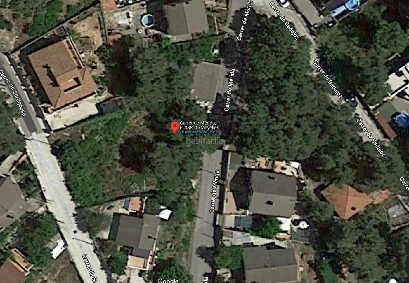 Wohnbaugrundstück zum Verkauf in Carrer de Mèrida 6
