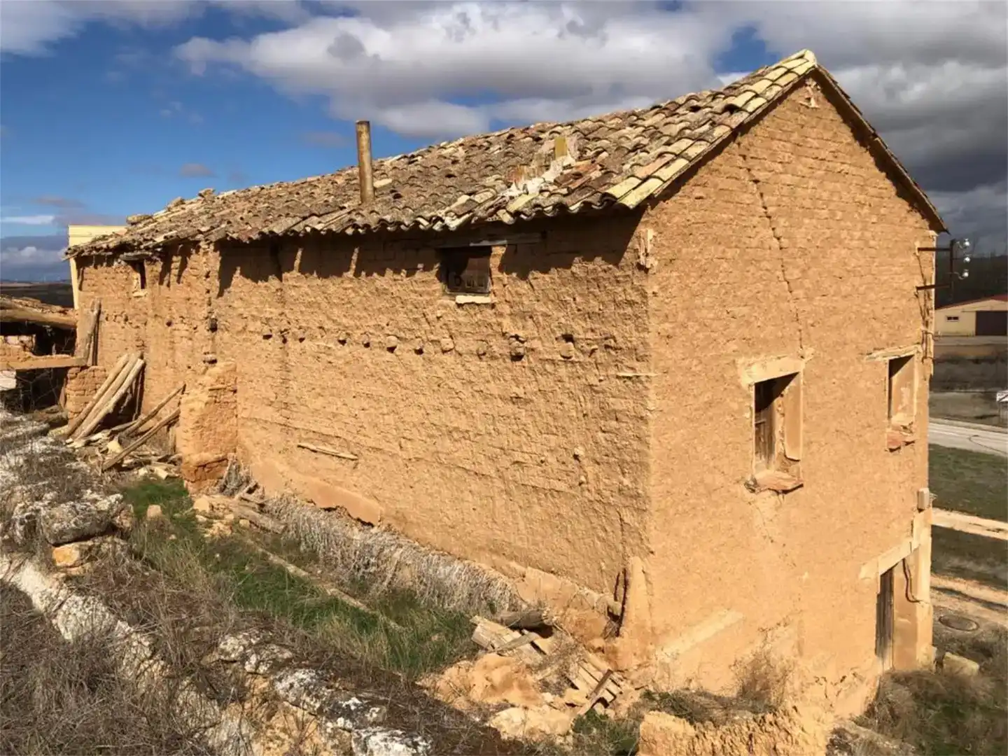 Vista exterior de Casa o chalet en venta en Monteagudo de las Vicarías