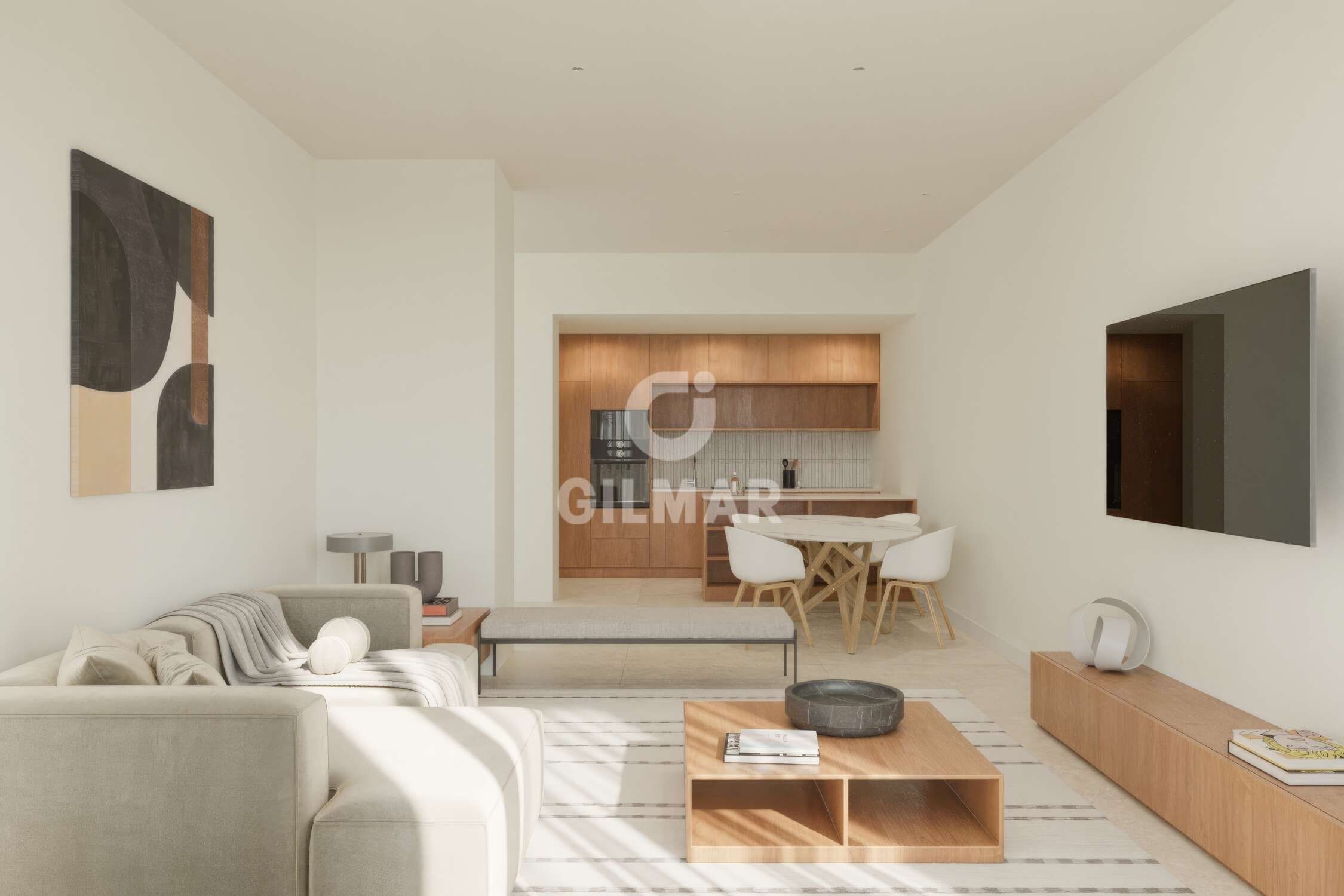 Living room of Planta baja for sale in  Madrid Capital  with Heating, Storage room and Swimming Pool