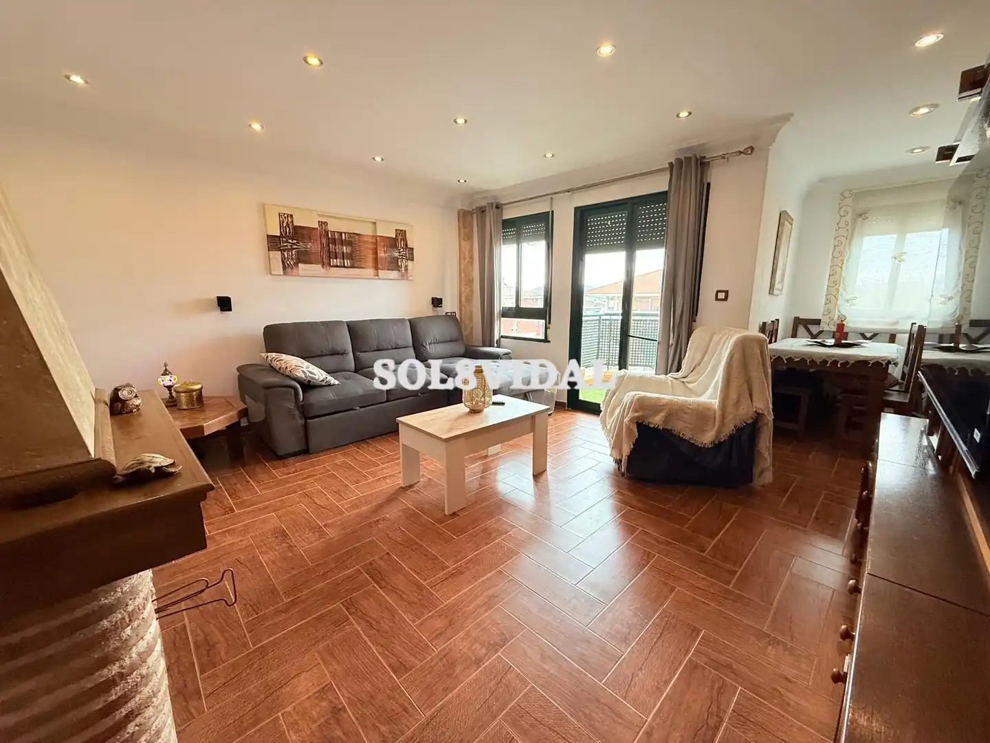 Sala d'estar de Àtic en venda en Orihuela amb Aire condicionat, Terrassa i Balcó