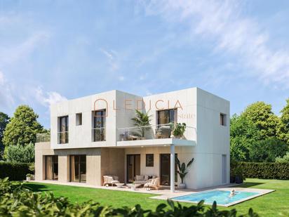 Exterior view of House or chalet for sale in Vigo   with Heating, Private garden and Terrace