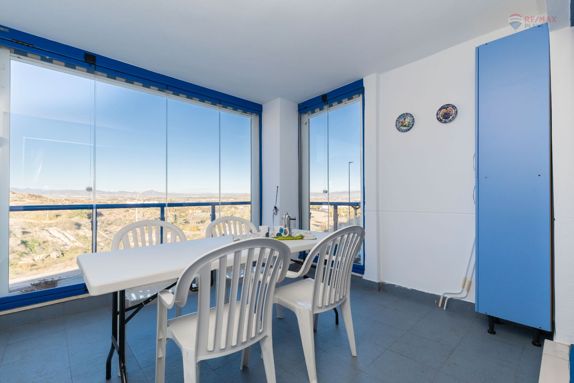 Menjador de Apartament en venda en Garrucha amb Aire condicionat, Terrassa i Traster