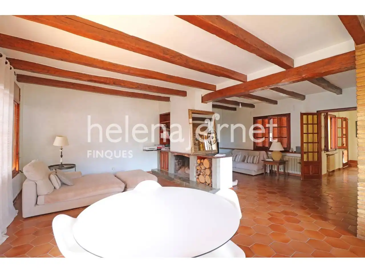 Living room of Houses for sale in Sant Feliu de Guíxols  with Heating, Private garden and Terrace
