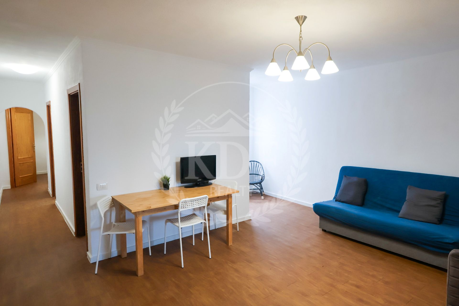 Living room of Flat for sale in San Cristóbal de la Laguna  with Heating, Parquet flooring and Terrace