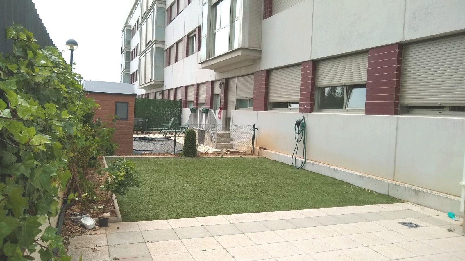 Terrace of Planta baja to rent in Burgos Capital  with Heating, Private garden and Parquet flooring