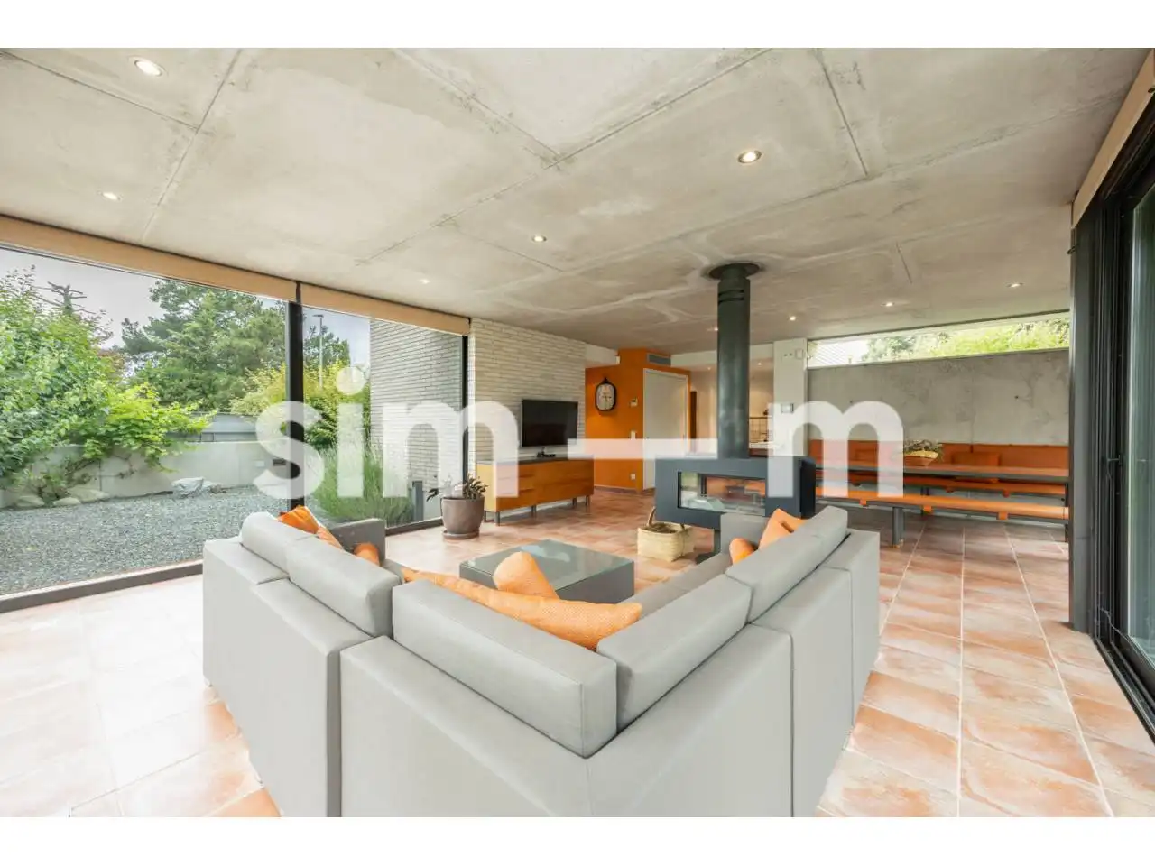 Sala de estar de Casa o chalet en venta en Taradell con Aire acondicionado, Calefacción y Jardín privado