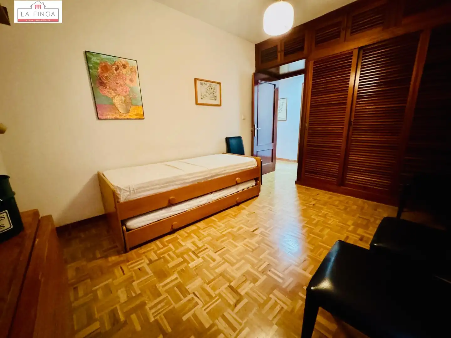 Bedroom of Flat for sale in Málaga  with Air Conditioner and Parquet flooring