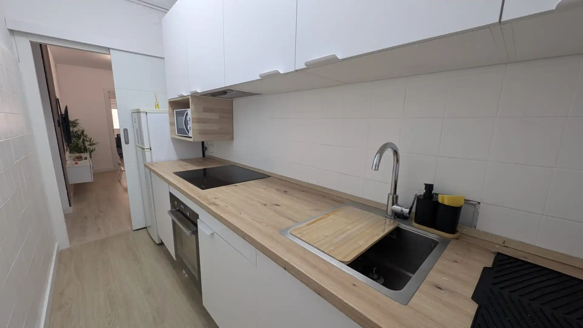 Cocina de Piso en venta en Barcelona con Aire acondicionado, Parquet y Amueblado
