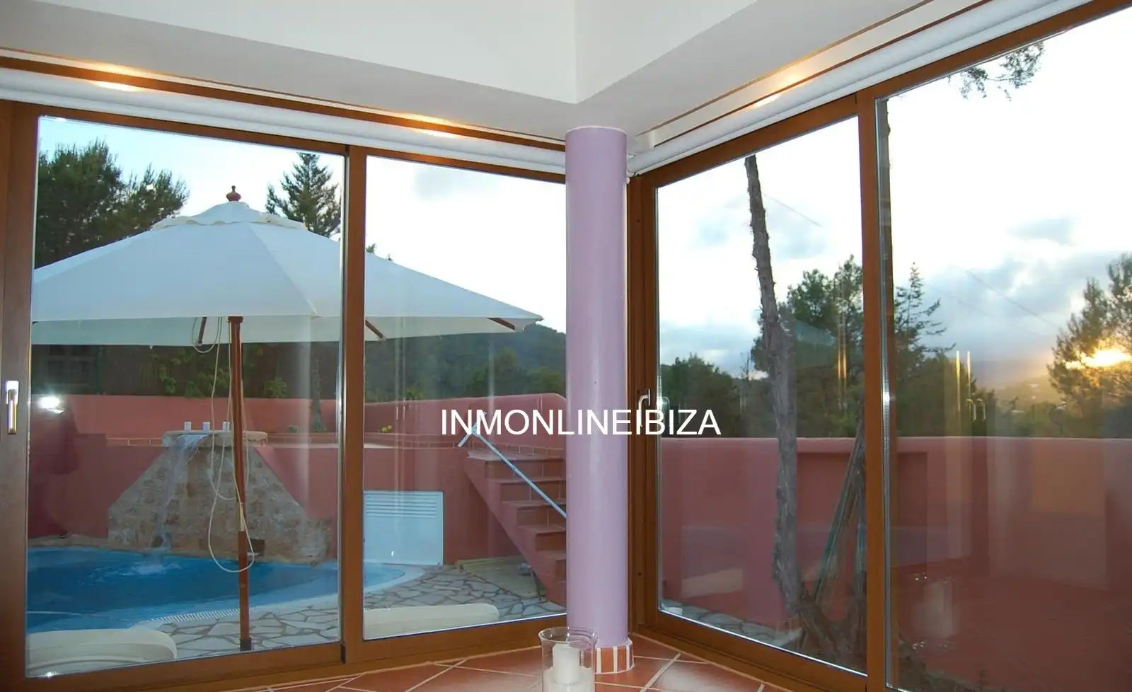 Casa o chalet de alquiler en Sant Josep de sa Talaia con Jardín privado, Terraza y Piscina