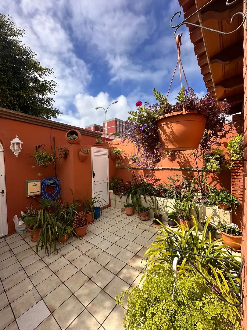 Terraza de Casa adosada en venta en Las Palmas de Gran Canaria con Aire acondicionado, Jardín privado y Terraza