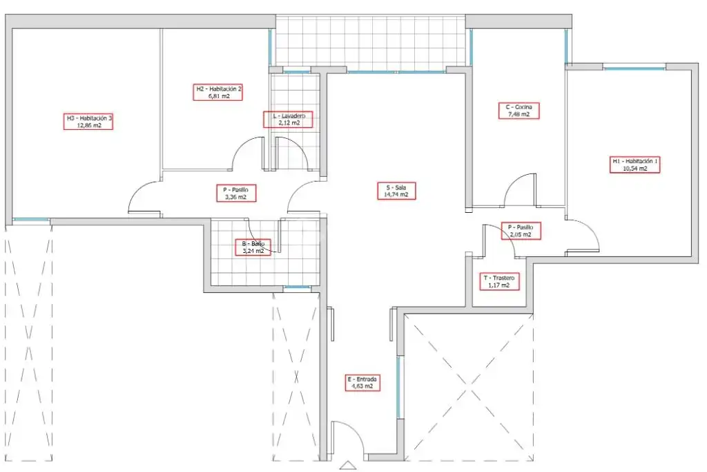 Piso en venta en Barcelona con Calefacción y Balcón