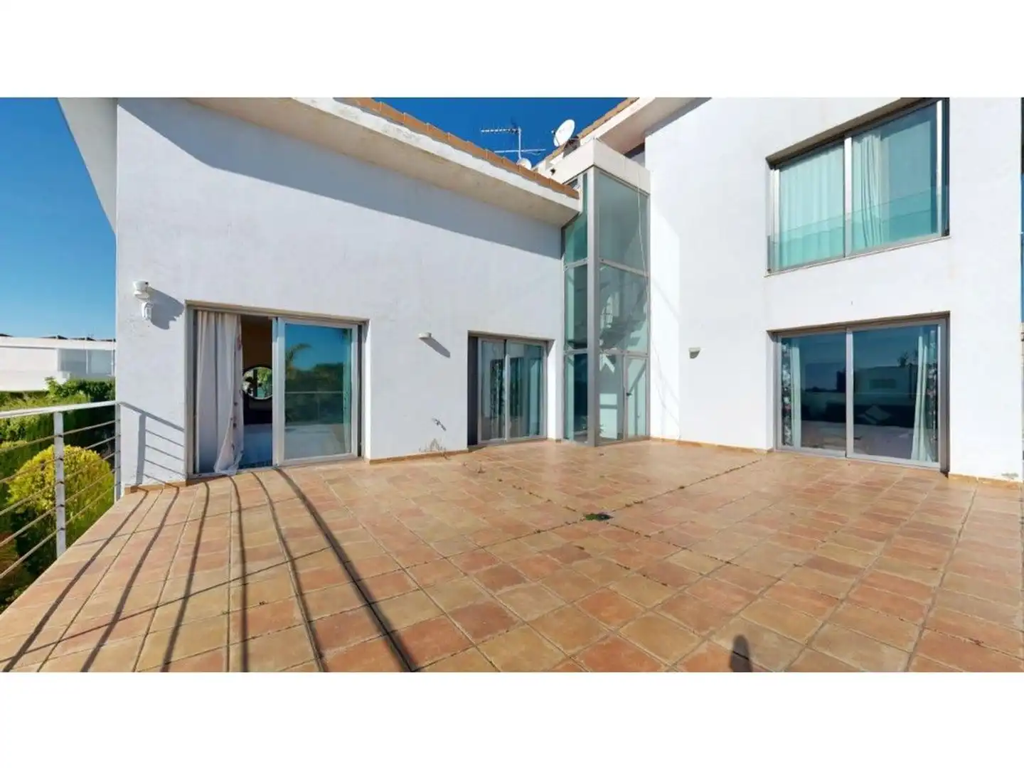 Terrassa de Casa o xalet en venda en Rocafort amb Jardí privat, Terrassa i Piscina