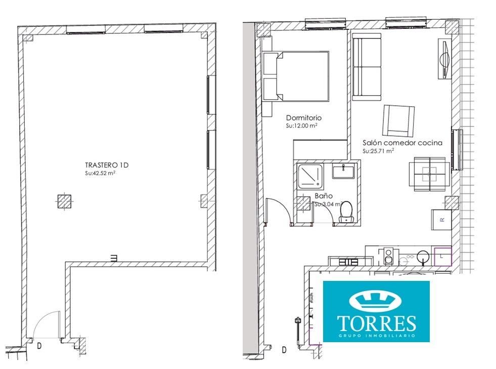 Apartamento en venta en Málaga Capital con Aire acondicionado, Calefacción y Terraza