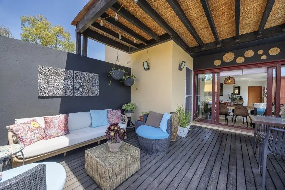 Terraza de Casa o chalet en venta en Benahavís con Aire acondicionado, Calefacción y Jardín privado