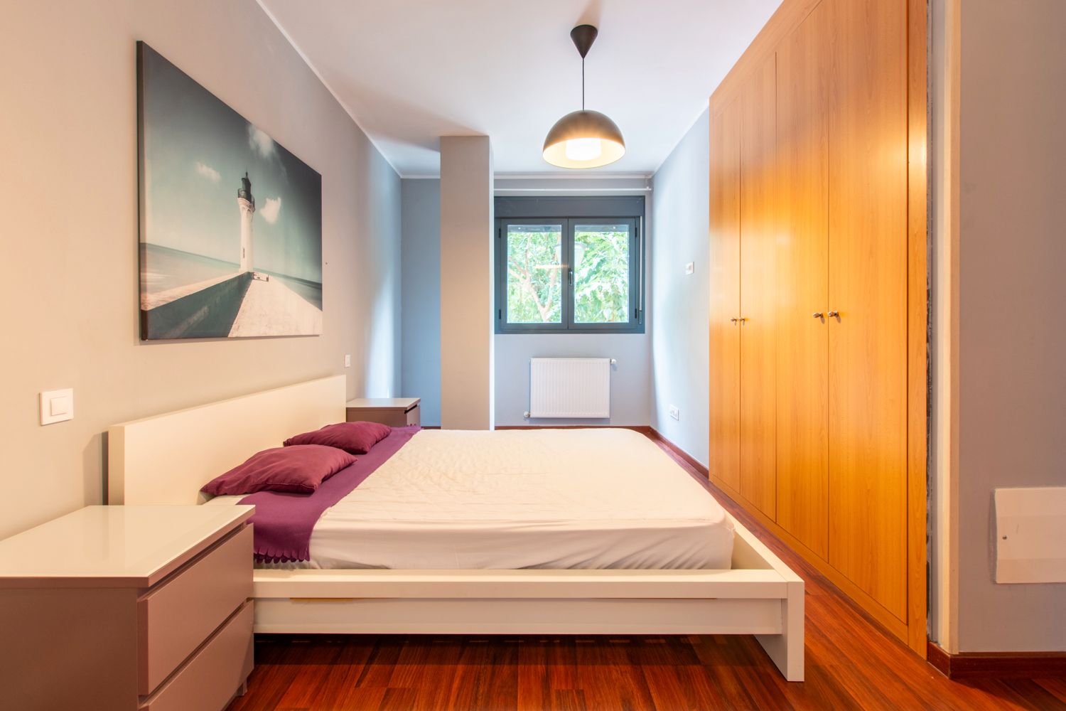 Bedroom of Flat to rent in Getafe  with Heating, Parquet flooring and Storage room