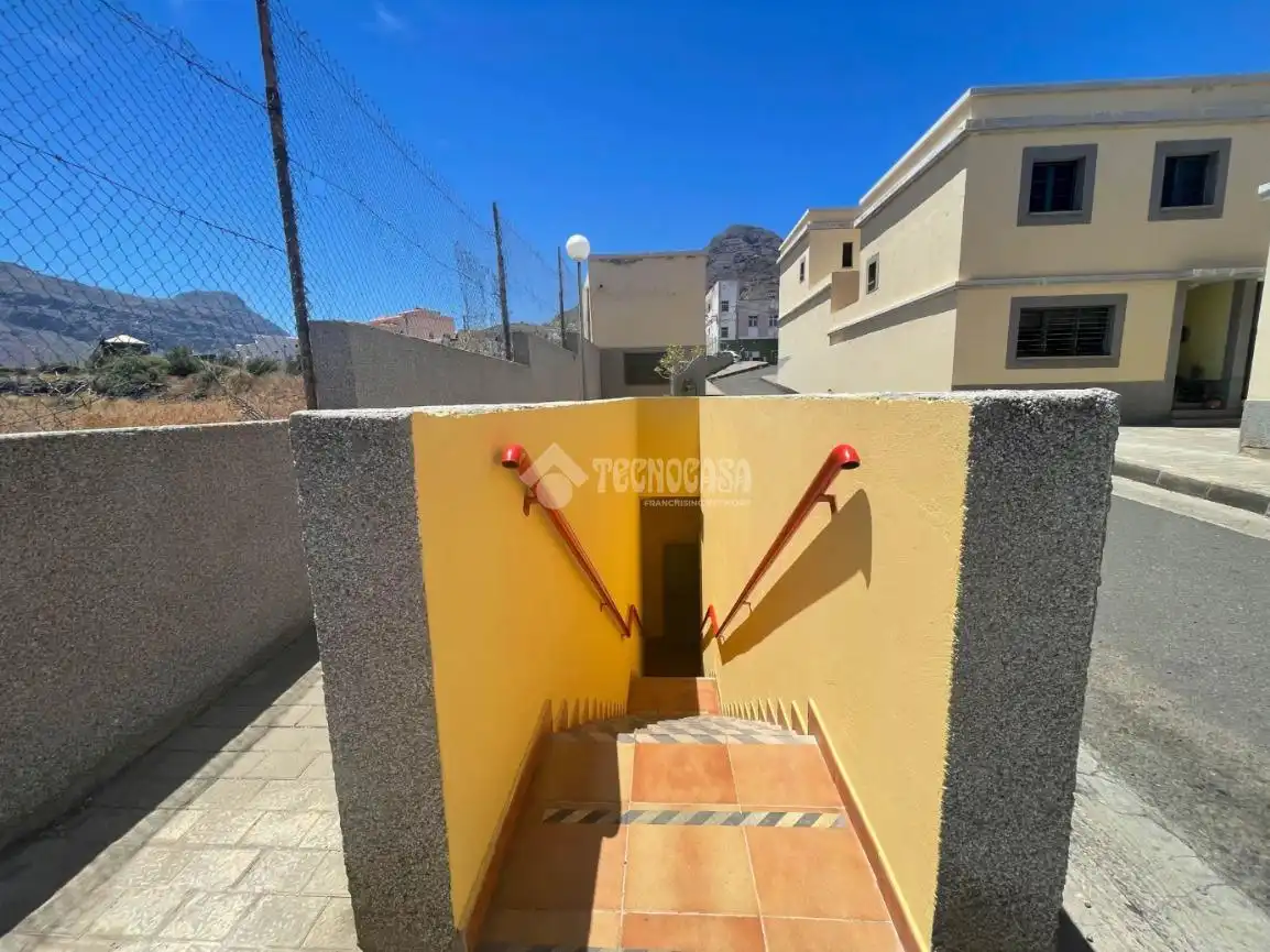 Vista exterior de Casa adosada en venta en La Aldea de San Nicolás  con Trastero