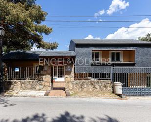 Exterior view of House or chalet for sale in Collado Mediano  with Terrace and Balcony