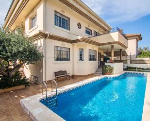 Swimming pool of House or chalet for sale in Almoradí  with Air Conditioner, Heating and Private garden