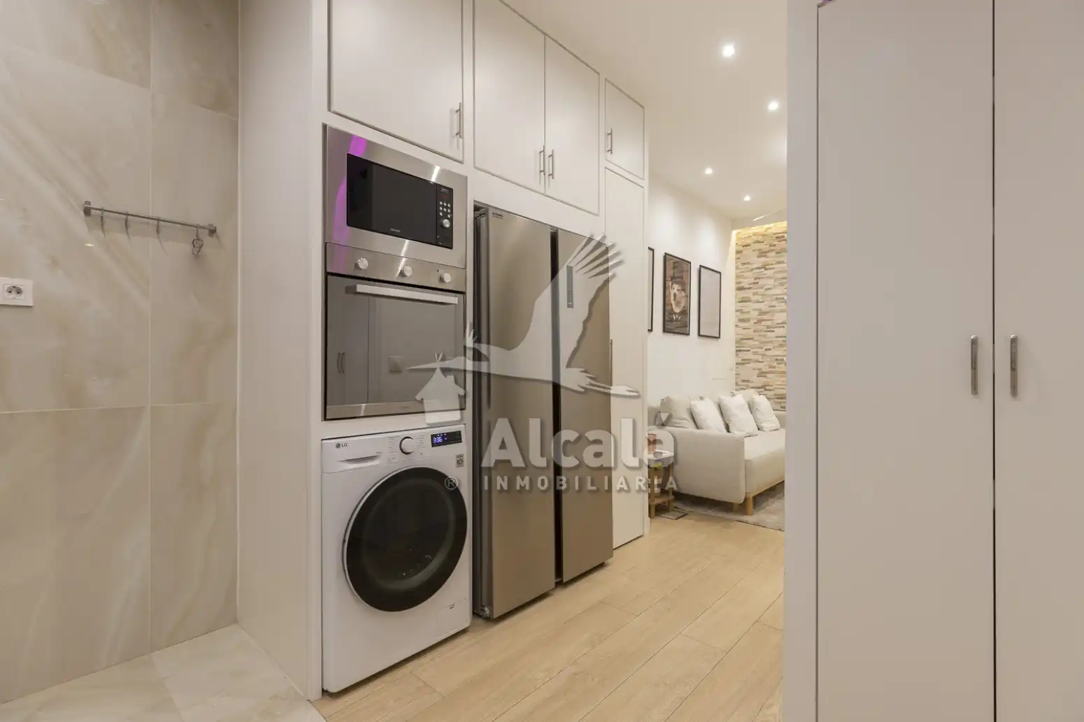 Cocina de Piso en venta en Azuqueca de Henares con Aire acondicionado, Jardín privado y Domótica