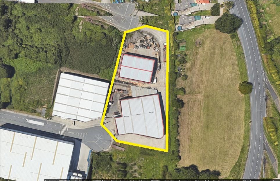 Exterior view of Industrial buildings for sale in Pontedeume