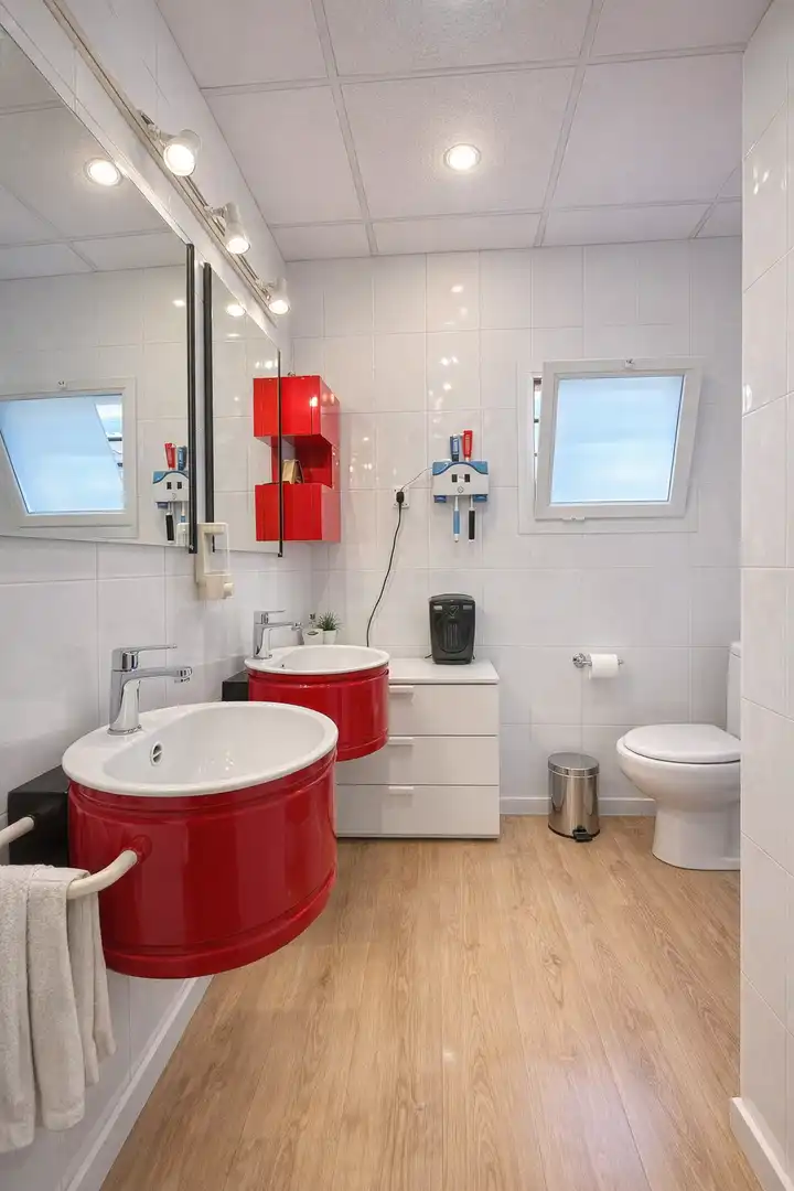 Bathroom of Houses for sale in Sant Cugat del Vallès  with Heating, Private garden and Terrace